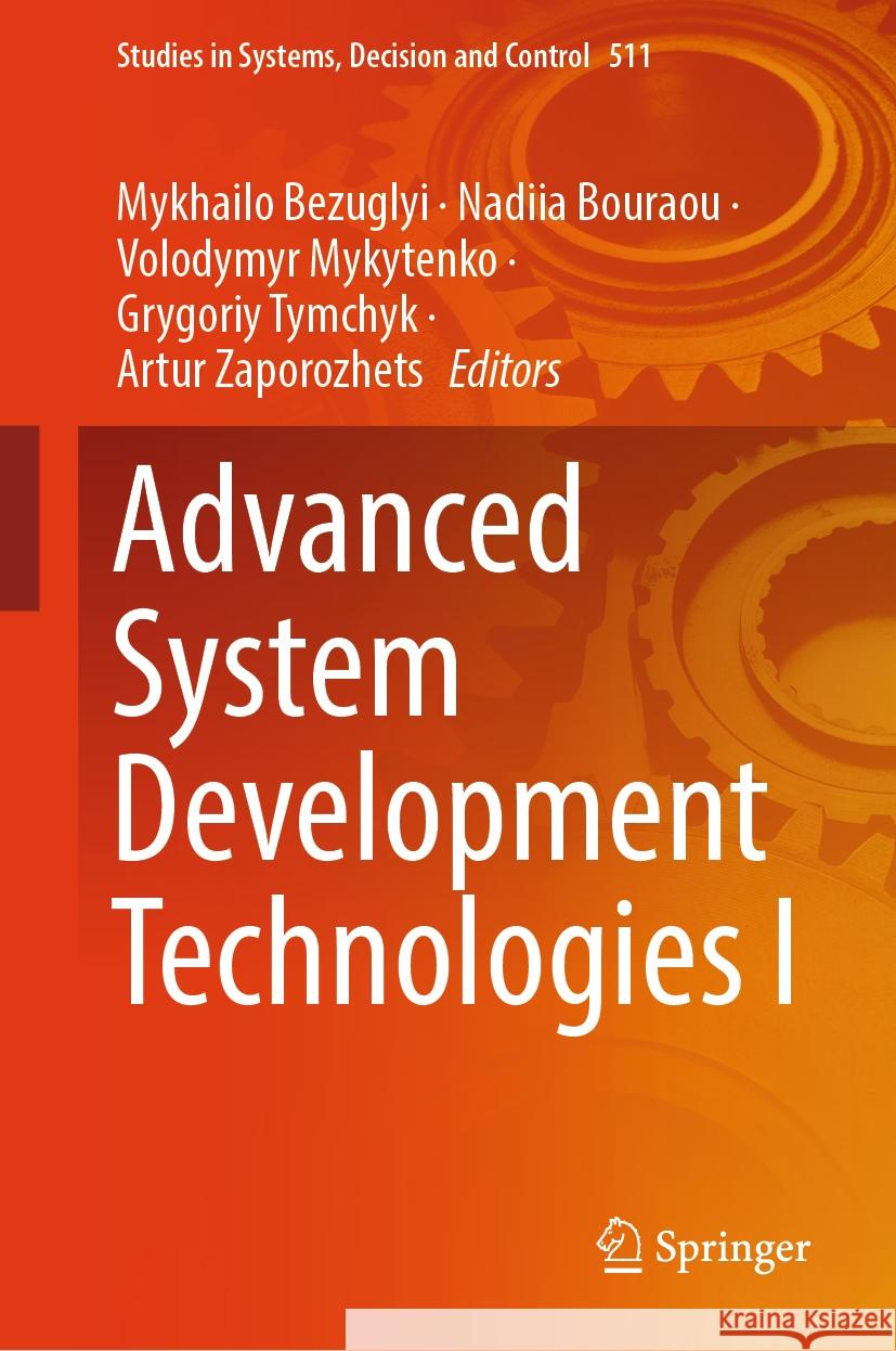 Advanced System Development Technologies I  9783031443466 Springer Nature Switzerland - książka