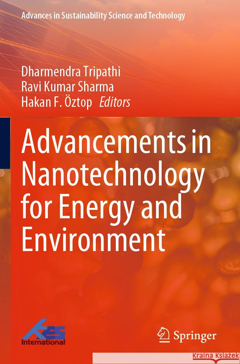 Advancements in Nanotechnology for Energy and Environment  9789811952036 Springer Nature Singapore - książka