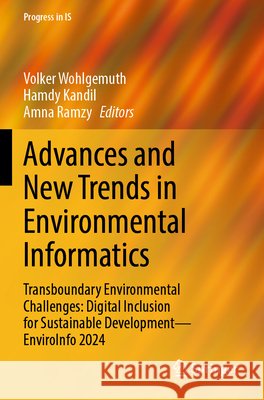 Advances and New Trends in Environmental Informatics  9783031852862 Springer Nature Switzerland - książka