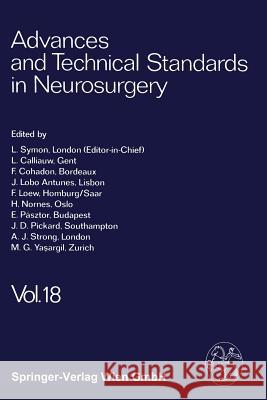 Advances and Technical Standards in Neurosurgery  9783709173855 Springer - książka