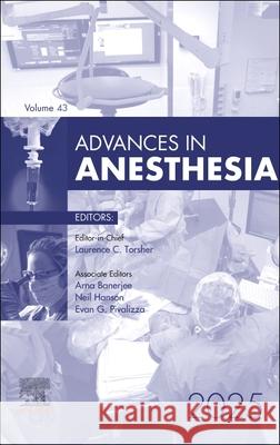 Advances in Anesthesia, 2025  9780443417146 Elsevier - książka