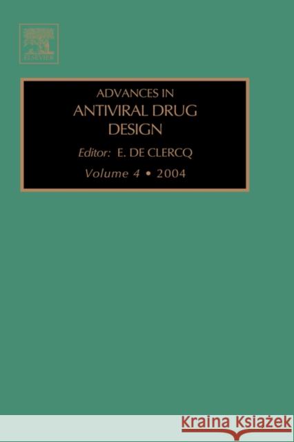 Advances in Antiviral Drug Design: Volume 4 de Clercq, E. 9780444506023 Elsevier Science - książka