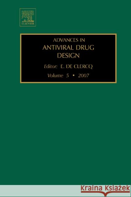 Advances in Antiviral Drug Design: Volume 5 de Clercq, E. 9780444521736 Elsevier Science - książka