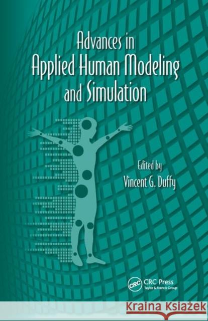 Advances in Applied Human Modeling and Simulation  9780367381127 Taylor and Francis - książka