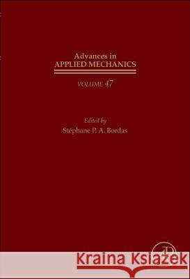 Advances in Applied Mechanics Stephane Bordas 9780128001301 Academic Press - książka