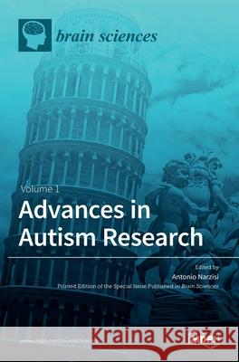 Advances in Autism Research Antonio Narzisi 9783036501628 Mdpi AG - książka