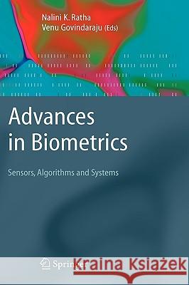 Advances in Biometrics: Sensors, Algorithms and Systems Ratha, N. K. 9781846289200 Springer - książka