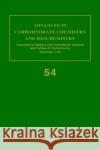 Advances in Carbohydrate Chemistry and Biochemistry: Cumulative Subject and Author Indexes, and Tables of Contents Volume 54 Horton, Derek 9780120072545 Academic Press