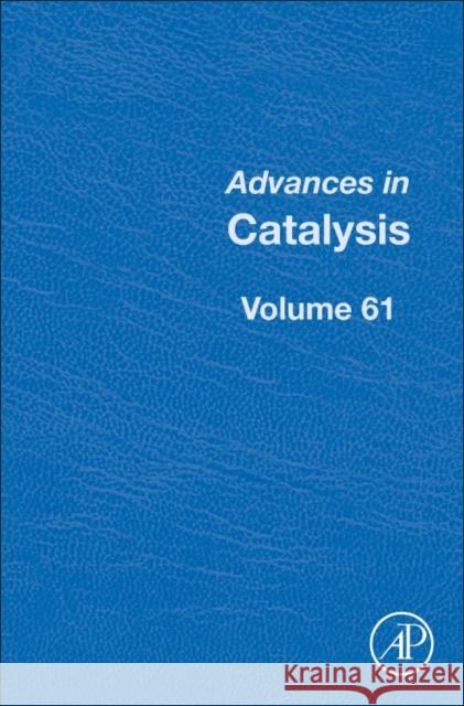 Advances in Catalysis: Volume 61 Song, Chunshan 9780128120781 Academic Press - książka