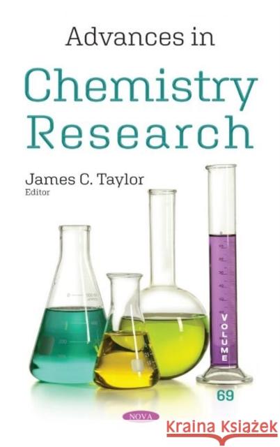 Advances in Chemistry Research. Volume 69 James C. Taylor 9781685070144 Nova Science Publishers Inc (RJ) - książka