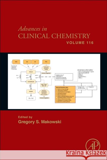 Advances in Clinical Chemistry  9780443192920 Elsevier Science Publishing Co Inc - książka