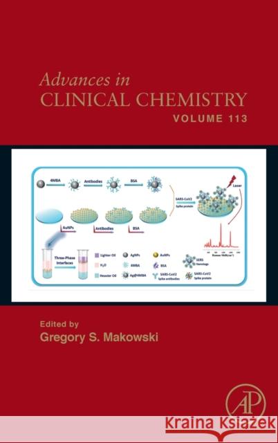 Advances in Clinical Chemistry: Volume 113 Makowski, Gregory S. 9780443192869 Elsevier Science Publishing Co Inc - książka