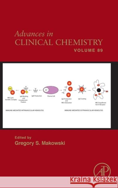 Advances in Clinical Chemistry: Volume 89 Makowski, Gregory S. 9780128171455 Academic Press - książka