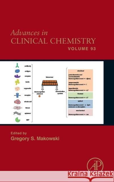 Advances in Clinical Chemistry: Volume 93 Makowski, Gregory S. 9780128207994 Academic Press - książka