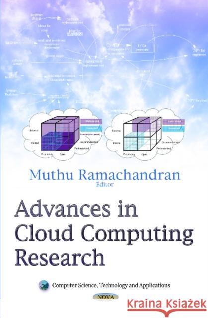 Advances in Cloud Computing Research Muthu Ramachandran 9781631171925 Nova Science Publishers Inc - książka