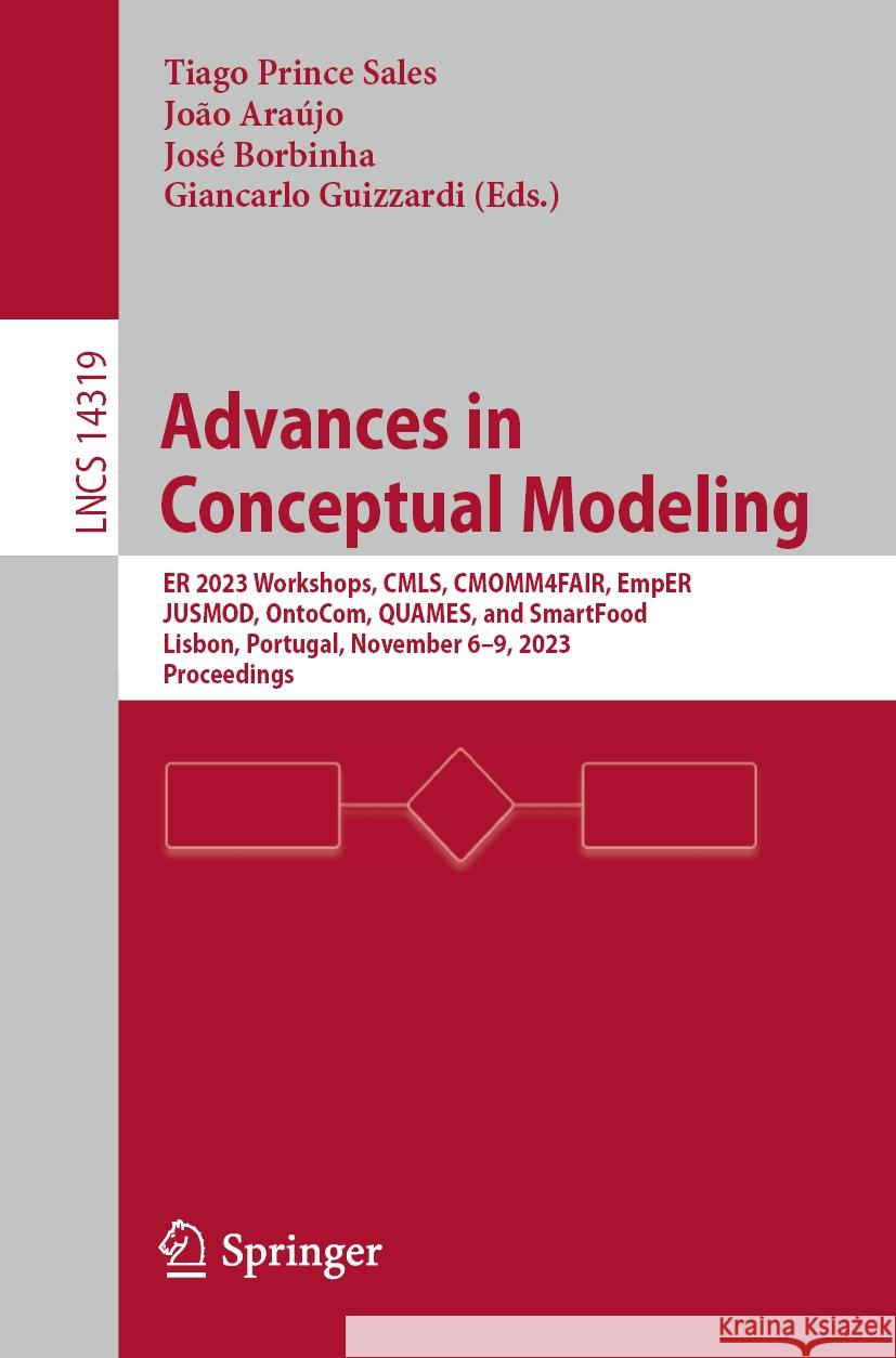 Advances in Conceptual Modeling  9783031471117 Springer Nature Switzerland - książka