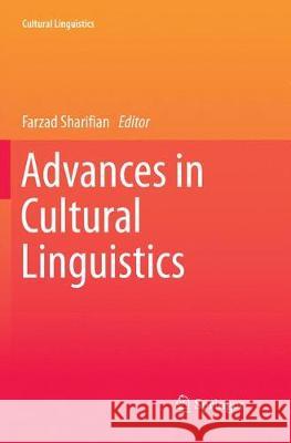 Advances in Cultural Linguistics  9789811350351 Springer - książka