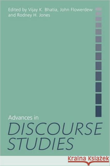 Advances in Discourse Studies  9780415398107 TAYLOR & FRANCIS LTD - książka