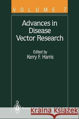 Advances in Disease Vector Research Christopher J. Andrews Richard H. Bagnall Nick Carter 9781461390466 Springer - książka