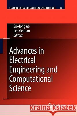 Advances in Electrical Engineering and Computational Science Springer 9789048184897 Springer - książka