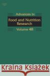 Advances in Food and Nutrition Research: Volume 48 Taylor, Steve 9780120164486 Academic Press