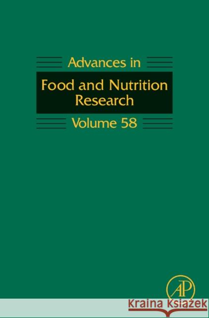 Advances in Food and Nutrition Research: Volume 58 Taylor, Steve 9780123744418 ELSEVIER SCIENCE & TECHNOLOGY - książka