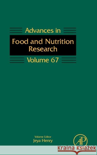 Advances in Food and Nutrition Research: Volume 67 Taylor, Steve 9780123945983 ACADEMIC PRESS - książka