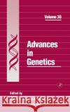 Advances in Genetics: Volume 36 Hall, Jeffrey C. 9780120176366 Academic Press