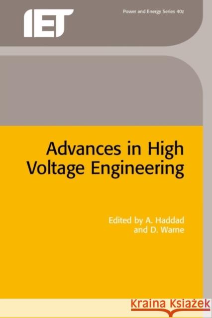 Advances in High Voltage Engineering A Haddad 9781849190381  - książka