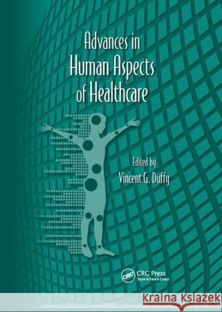 Advances in Human Aspects of Healthcare  9780367381097 Taylor and Francis - książka