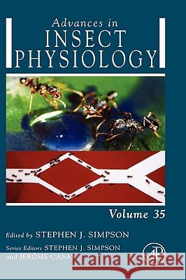Advances in Insect Physiology  9780123743299 ELSEVIER SCIENCE & TECHNOLOGY - książka