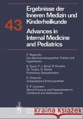 Advances in Internal Medicine and Pediatrics/Ergebnisse Der Inneren Medizin Und Kinderheilkunde Frick, P. 9783642673818 Springer - książka