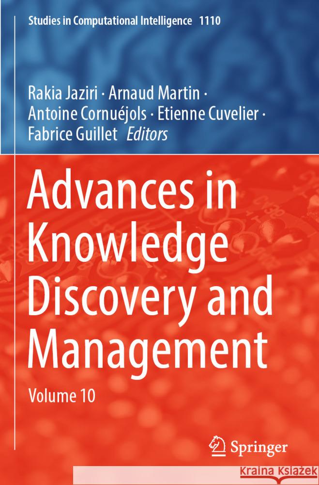 Advances in Knowledge Discovery and Management  9783031404054 Springer - książka