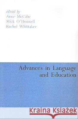 Advances in Language and Education Anne McCabe 9780826433190  - książka