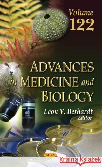 Advances in Medicine & Biology: Volume 122 Leon V Berhardt 9781536120691 Nova Science Publishers Inc - książka