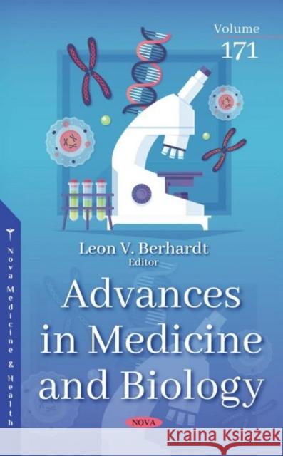 Advances in Medicine and Biology. Volume 171 Leon V. Berhardt   9781536187366 Nova Science Publishers Inc - książka