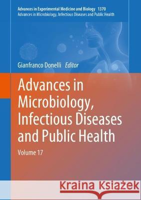 Advances in Microbiology, Infectious Diseases and Public Health  9783031341779 Springer International Publishing - książka