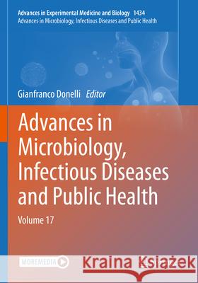 Advances in Microbiology, Infectious Diseases and Public Health  9783031341809 Springer International Publishing - książka