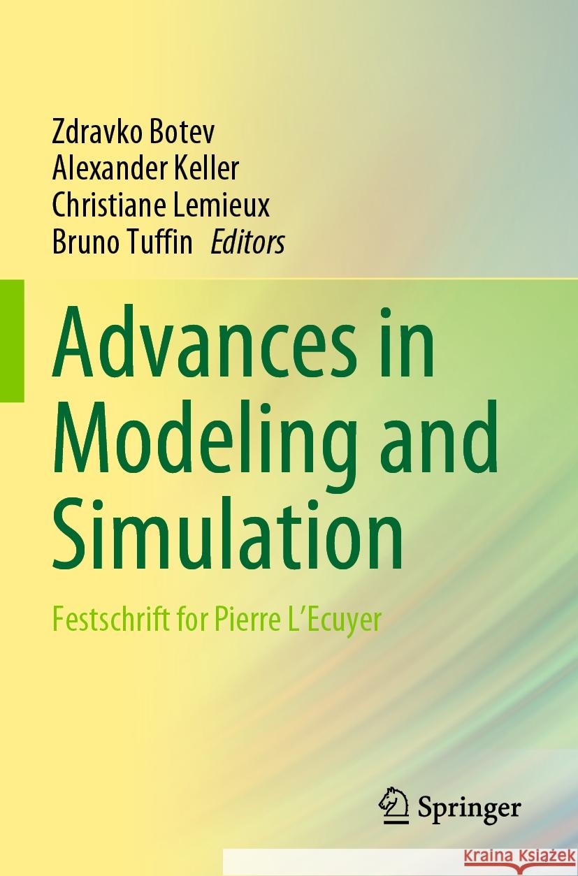 Advances in Modeling and Simulation  9783031101953 Springer International Publishing - książka