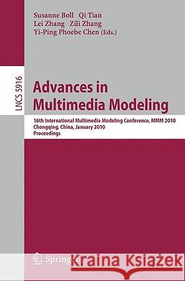 Advances in Multimedia Modeling Boll, Susanne 9783642113000 Springer - książka