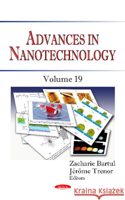 Advances in Nanotechnology: Volume 19 Zacharie Bartul, Jerome Trenor 9781536124156 Nova Science Publishers Inc - książka