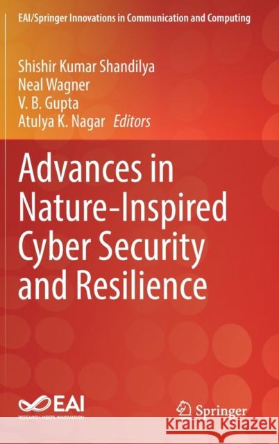 Advances in Nature-Inspired Cyber Security and Resilience  9783030907075 Springer International Publishing - książka