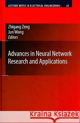 Advances in Neural Network Research and Applications Zhigang Zeng Jun Wang 9783642129896 Not Avail - książka