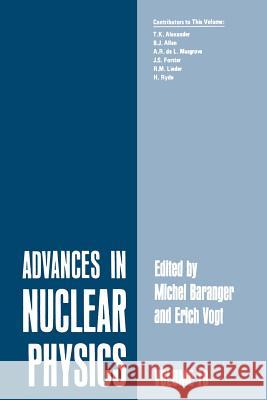 Advances in Nuclear Physics: Volume 10 Michel Baranger, Erich Vogt 9781475744033 Springer-Verlag New York Inc. - książka