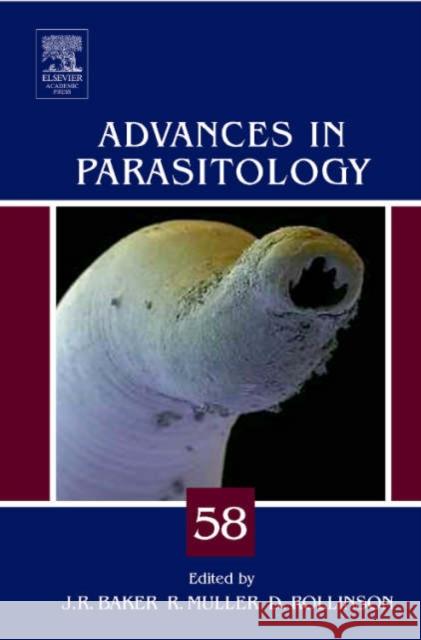 Advances in Parasitology: Volume 58 Baker, John R. 9780120317585 Academic Press - książka