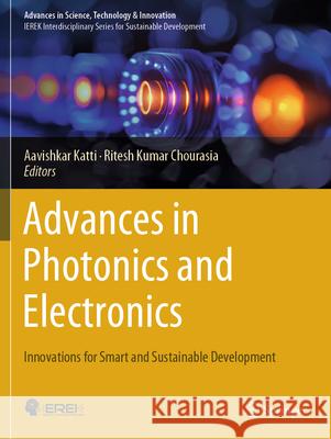 Advances in Photonics and Electronics  9783031680403 Springer Nature Switzerland - książka