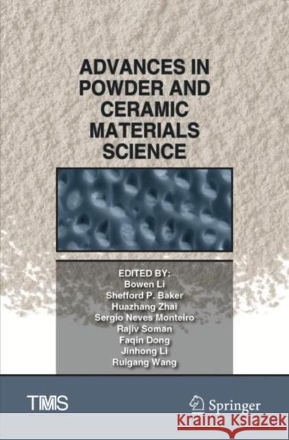 Advances in Powder and Ceramic Materials Science  9783030365547 Springer International Publishing - książka