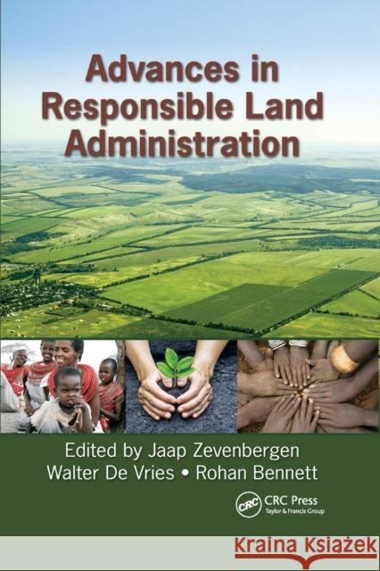 Advances in Responsible Land Administration Jaap Zevenbergen Walter d Rohan Mark Bennett 9780367872823 CRC Press - książka