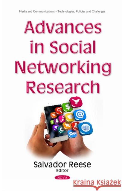 Advances in Social Networking Research Salvador Reese 9781634852258 Nova Science Publishers Inc - książka