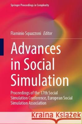 Advances in Social Simulation  9783031349195 Springer Nature Switzerland - książka